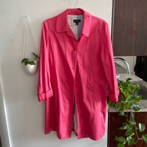 Bright Pink Stadium Coat - Land’s End